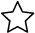 Klavy Usheva, DMD | Outline of a five-pointed star icon.